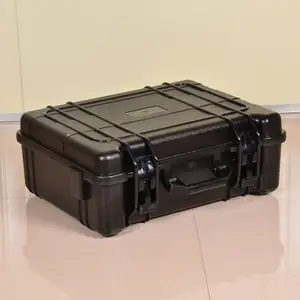 MM-TB206 ящик для инструментов с поролоновым металлическим корпусом водонепроницаемый алюминиевый корпус для хранения алюминиевый ящик с предварительно нарезанным пенопластом серебристый