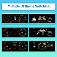 Pour VW Passat B7 2012-15 et VW CC B7 2009-13, écran LCD numérique, système Linux, CarPlay sans fil, Android Auto, multiples thèmes UI