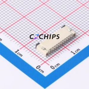 <b>FPC</b>-1.0FX-10PWCR-H20 FFC/<b>FPC</b> Connector SMD,P=1mm,Horizontal Mount Connector Flip Cover Type Bottom Contact 10P 1mm - Product Image 2
