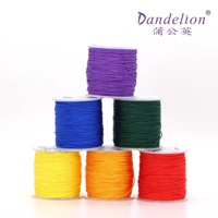 Dandelion D-SNC 1.0mm 72 #   Tali Nilon untuk Perhiasan, Aksesoris Perhiasan, Bahan Gelang dan Kalung, 39 Warna