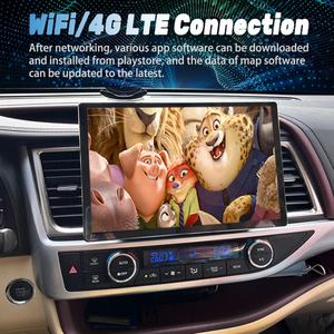 13.3Inch 2K Screen <b>Android</b> Car Multimedia Video Player for TOYOTA Highlander 2015 2017 Stereo GPS Navigation Wireless Carplay - Product Image 2