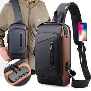 Nuovo da <span class=keywords><strong>uomo</strong></span> Multi-funzionale Casual antifurto borsa da moto sport in vita borsa con chiusura a cerniera <span class=keywords><strong>tracolla</strong></span> a <span class=keywords><strong>tracolla</strong></span> - Product Image 1