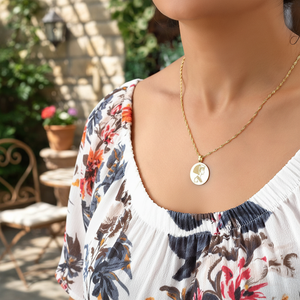 Silver 925 Sterling Cleopatra Singapore Chain <b>Locket</b> Necklace - Product Image 3