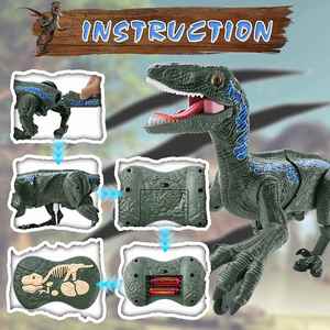 Control Remoto para Niños, Juguetes Grandes, Dinosaurio Jurásico Caminante a Control Remoto - Product Image 3
