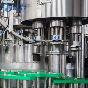 Gute Qualität 6000 BPH fortschrittliche Technologie automatische Sodaversiegelung Herstellung Glasflaschen-Abfüllmaschine