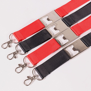 Cordón de sublimación impreso de poliéster personalizado, abridor de botellas de cerveza - Product Image 3