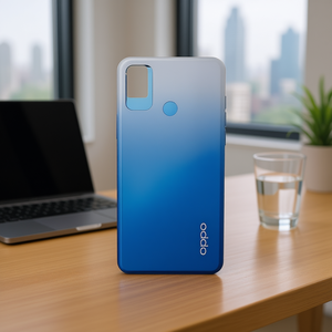 Funda trasera Oppo para A53S 2020 CPH2135 diseño degradado azul - Product Image 3