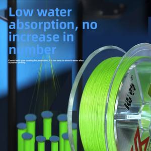 YILE PE X16 Monofilament <span class=keywords><strong>Fil</strong></span> Tressé Flottant Ligne <span class=keywords><strong>De</strong></span> Pêche Haute Résistance Vert Lac Rivière & Ruisseau 100m <span class=keywords><strong>Diamètre</strong></span> 0.15-0.4mm - Product Image 2