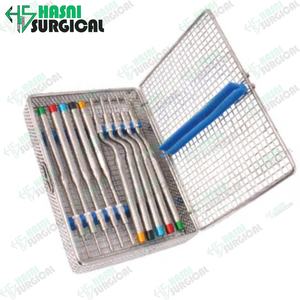 Kit de osteótomo de elevación sinusal, juego cóncavo de 10 piezas, instrumentos de implante, IMPLANTE DENTAL QUIRÚRGICO - Product Image 2