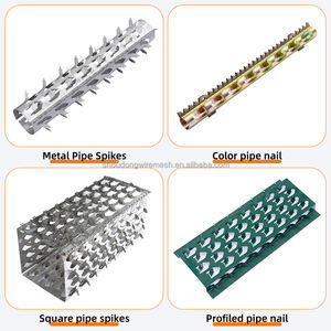 <span class=keywords><strong>Pointes</strong></span> <span class=keywords><strong>de</strong></span> sécurité anti-escalade en acier galvanisé à lame <span class=keywords><strong>de</strong></span> rasoir pour clôtures <span class=keywords><strong>de</strong></span> jardin et <span class=keywords><strong>de</strong></span> ranch (personnalisables) - Product Image 5