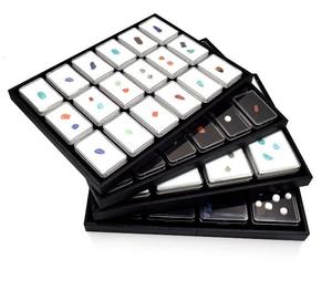 Caixa de Exibição de Joias Transparente de Plástico para Armazenamento de Pedras Soltas e Embalagem de Gemas - Product Image 2