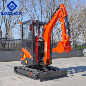 Euro 5 vườn xây dựng micro máy xúc quay bán kính Trọng lượng nhẹ nhỏ Digger Giá Trị Lớn CE EPA 2.5 tấn Mini Máy xúc - Product Image 1