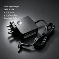 Adaptateur Chargeur 65W 20V 3.25A 4.0x1.7mm Compatible avec IdeaPad 330s 320 YOGA 710 Redmibook 13 Ordinateur Portable Vente en Gros