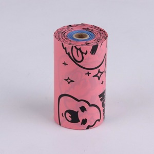Sacs à déjections pour animaux <span class=keywords><strong>de</strong></span> compagnie personnalisés, bicolores, biodégradables, pour chats et chiens, fournisseur OEM/ODM, sacs poubelle écologiques - Product Image 2