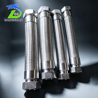 Tuyau métallique pour sprinkler industriel haute pression, flexible, en acier inoxydable tressé, de qualité supérieure, très demandé