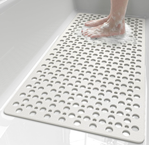 Tapis de bain antidérapant pour douche, tapis de douche antidérapant avec ventouses - Product Image 1