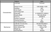 Écran LCD carré de 7,6 pouces et 10 pouces, haute définition, haute luminosité, 1200x1200, panneau de commande, utilisation pour simulateur de vol