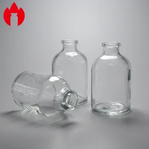 Pharmaceutical Neutral Borosilicate Moulded Glass Bottle Vial