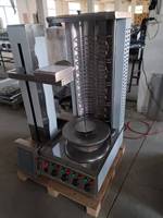 Grill de table automatique pour shawarma, machine à kebab au poulet, électrique/gaz, usage commercial