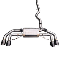Système d'échappement Catback à soupapes en acier inoxydable pour BMW 320i 330i G20 B48 2.0T Tuyau de silencieux