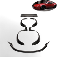 Nouveau pour MX5 NA Miata Roadster (1989-1998) Pare-chocs avant large style RB - Kit carrosserie personnalisé en fibre de carbone à visser