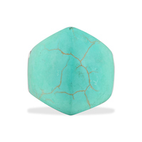 Usine pas cher prix vintage 925 en argent sterling bague en pierre turquoise pour hommes femmes