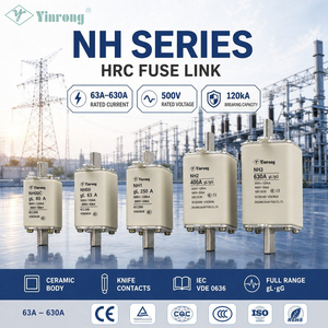 ฟิวส์ความเร็วสูง GALAXY NH000/NH00/NH1/<span class=keywords><strong>NH2</strong></span>/<span class=keywords><strong>NH3</strong></span>/NH4(CE) ลดการสูญเสียพลังงานต่ำ 690vdc 250a 400a 800a มาตรฐานระดับโลก - Product Image 1