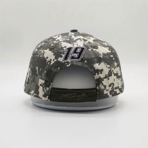 Custom Mens 6 Panel Camo Baseball Cap,3D Embroidery Logo Digital Camo Baseball Hat,<strong>Hook</strong> <strong>Loop</strong> Dad Caps - Product Image 5