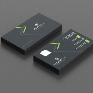 Biglietti da Visita di Alta Qualità con Design Creativo CMYK, Goffratura Dorata e Scritta 'Grazie' - Product Image 5