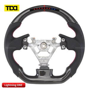 Volant en carbone TDD LED pour G35, volant pour Infiniti G35 Coupé Berline, années 2004, 2005, 2006, 2007 - Product Image 4