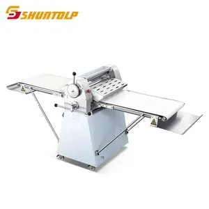 Bakery Equipment Bread Pizza dough roller Pastry Rolling Machine croissant pizza Stand reversible Dough Sheeter