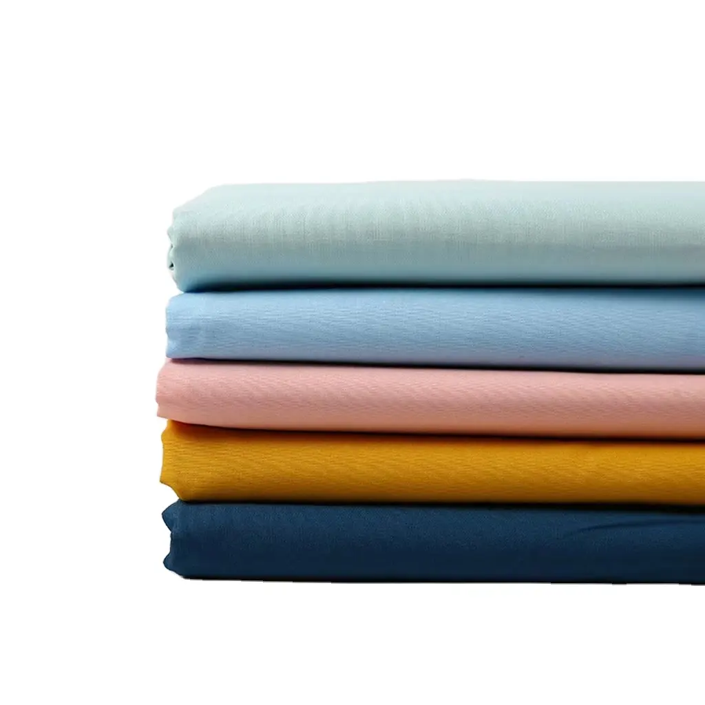 300 Thread count bed sheet cotton Satin fabric for home & hotel textile Bedding