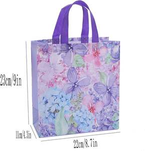 Bolsa <span class=keywords><strong>de</strong></span> Compras Ecológica Reutilizable Personalizada con Logotipo, Fabricada con Material Reciclado <span class=keywords><strong>de</strong></span> Polipropileno No Tejido, MOQ Bajo - Product Image 2