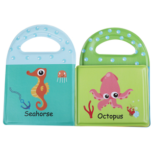 Livre de <span class=keywords><strong>bain</strong></span> éducatif en tissu PVC souple pour enfants, idéal pour bébés de <span class=keywords><strong>3</strong></span> ans – Cadeau parfait - Product Image 3