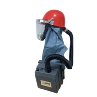 Casque de meulage de respirateur de purification d'air alimenté par EN12941 de qualité supérieure avec respirateur utilisé pour le sablage