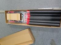 Changze RB-21 Support de rangement pour pare-brise en acier standard avec six paires de poteaux de support pour un stockage sécurisé du verre