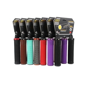 OEM ODI CF silicona <span class=keywords><strong>bicicleta</strong></span> puños fibra de <span class=keywords><strong>carbono</strong></span> reforzada MTB Lock-on manillar cubierta al por mayor BMX antideslizante Lock-on - Product Image 1