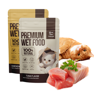 Alimento Húmedo <span class=keywords><strong>para</strong></span> Mascotas en Bolsa, Varios Sabores, Bajo en Carbohidratos, Fórmula de Carne Fresca de Primera Calidad <span class=keywords><strong>para</strong></span> <span class=keywords><strong>Perros</strong></span> y Gatos, Proveedores de Alimentos <span class=keywords><strong>para</strong></span> Mascotas al por Mayor - Product Image 1