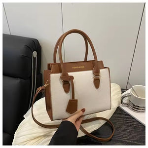 Solid Color Women's Trendy Casual Simple One-Shoulder Crossbody Small <b>Square</b> Handbag 2026 - Product Image 4