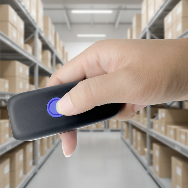 JINGXIN Low Power Consumption Long Battery Life Ultra Compact Mini Blue Tooth Wireless CCD Portable Barcode Scanner