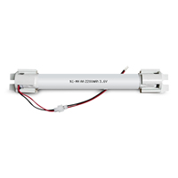 Baterai Lampu Darurat JINTION 3.6V 2200mAh NiMH 3 Sel AA Stick Pengganti Langsung untuk 9005254
