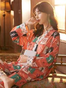 Envío Directo largo impreso apretado de talla grande señoras ropa Sexy Onesie pijama pijamas Onesie personalizado adulto Onsie mujeres - Product Image 5