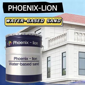 Phoenix Lion Außenwand farbe Beschichtung Wasserdicht Sand-in-Wasser Multi color schafft realistische Kunststein Textur Spray - Product Image 2