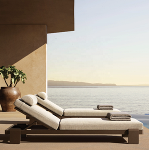 Sassanid extérieur contemporain patio jardin ensembles Hotel Resort fabriqué à la main <span class=keywords><strong>Vigo</strong></span> aluminium réglable Chaise - Product Image 1