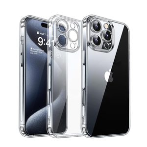 Đối Với <span class=keywords><strong>iPhone</strong></span> 16 Pro Max Trường Hợp Siêu Mỏng Rõ Ràng Mềm TPU Cover Quay Lại Non-Slip Chống Sốc Điện Thoại Trường Hợp Đối Với <span class=keywords><strong>iPhone</strong></span> 16 Pro 15 14 13 12 - Product Image 6
