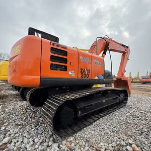 รถขุดฮิตาชิ ZX200 มือสอง ขนาด 20 ตัน เครื่องจักรก่อสร้างขนาดกลาง ชั่วโมงการทำงานต่ำ - Product Image 1