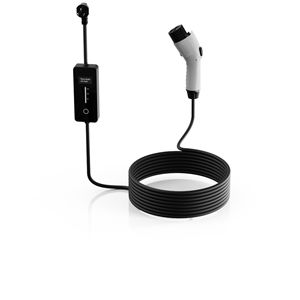 Chargeur EV portable compact LYixr, 16A, câble de 5m |   Chargeur domestique EVSE 3,5 kW peu encombrant avec protection contre les fuites IP54 pour <span class=keywords><strong>Fiat</strong></span> 500e en appartement - Product Image 1