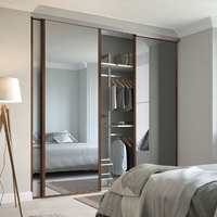 Porte miroir coulissante