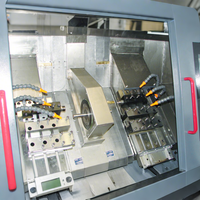 Tour CNC à banc incliné YH42A, machine industrielle de haute précision, tour à broche pour pièces automobiles, machine-outil CNC