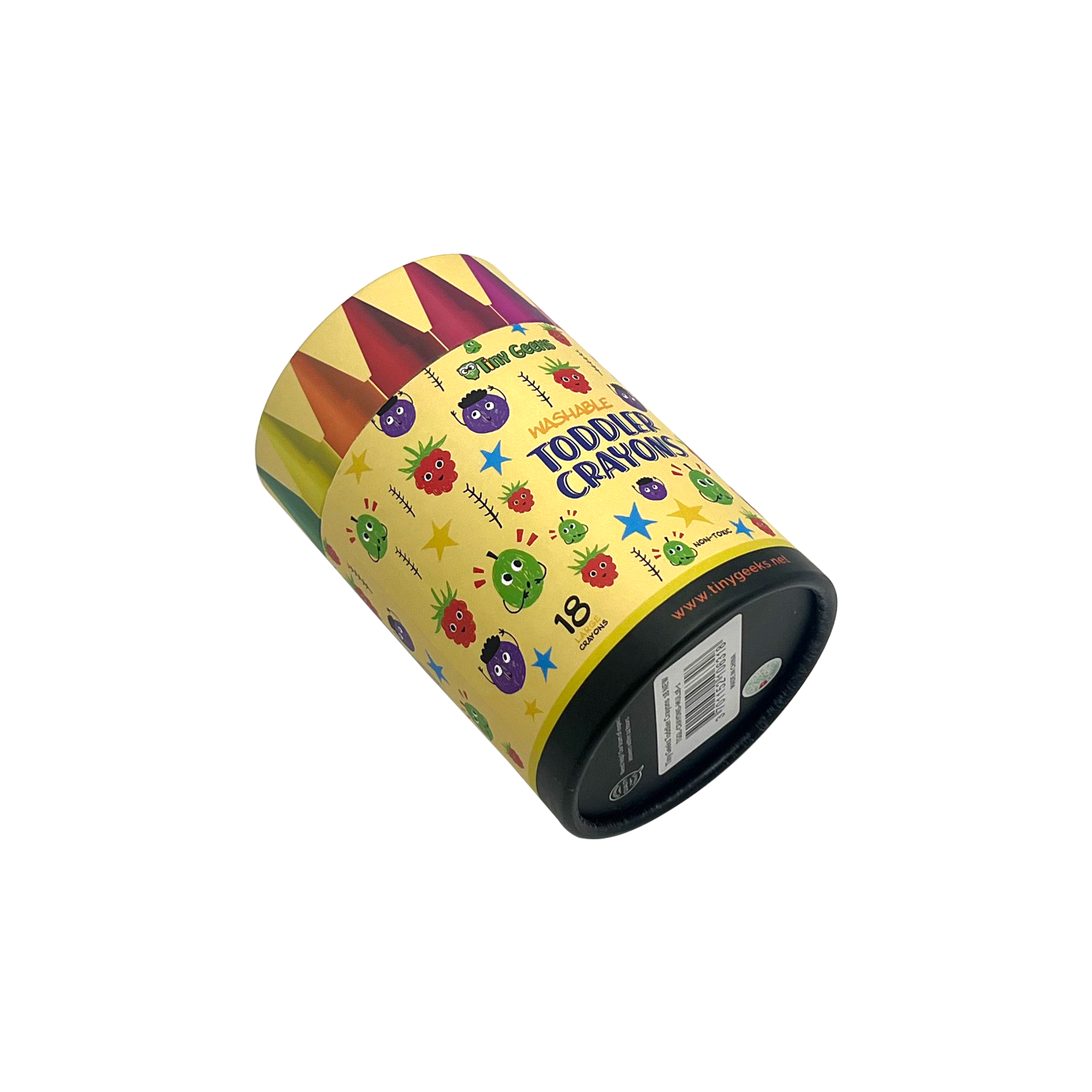 Custom Printed Handmade Biodegradable Eco-Friendly Recycled Kraft Paperboard Luxury Cylinder Cosmetic Paper Tube Packaging